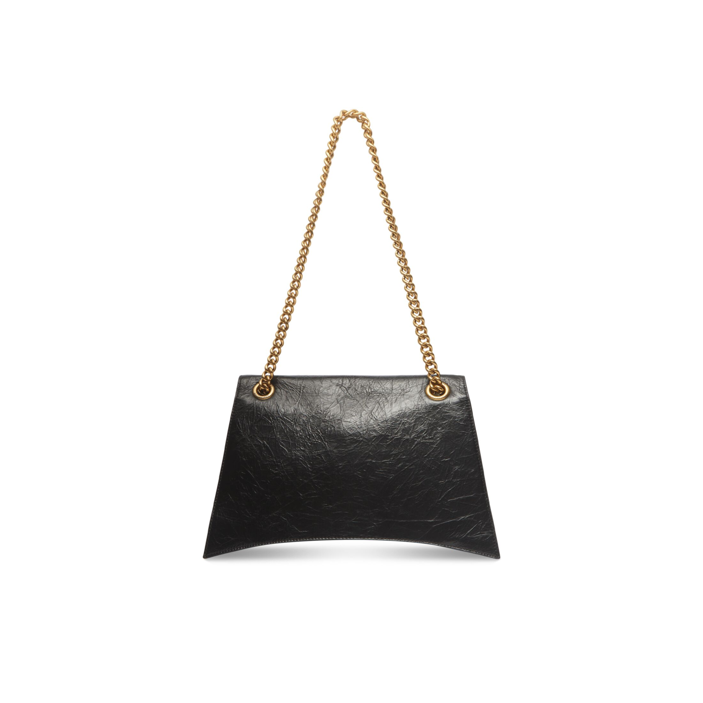 WOMEN'S CRUSH MEDIUM CHAIN BAG IN BLACK